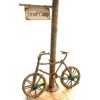 Handmade Jute LED Street Lamp Showpiece