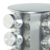 20 Pcs Round Shape Rotating Spice Jar Rack