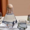 7-Pcs Nordic Style Classic Glass Set With Cork Lid Jug