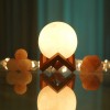 Moon Shape White Salt ball