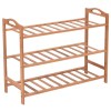 3 Tier Bamboo Shoe Racks
