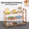 3 Tier Bamboo Shoe Racks