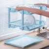 2 LAYER PLASTIC DISH RACK