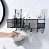 1pc Wall Mounted Bathroom Storage Rack