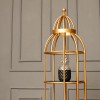 4 Layer Nordic Brass Cage Rack For Home Decor