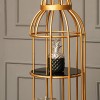 4 Layer Nordic Brass Cage Rack For Home Decor