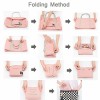 Foldable Nylon Zipper Water Proof Luggage Bag