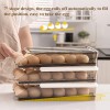 Auto Rolling Egg Holder Storage Box for Refrigerator