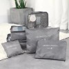 6 Pcs Travel Storage Bag , Wardrobe Suitcase Pouch Travel Organizer