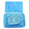 6 Pcs Travel Storage Bag , Wardrobe Suitcase Pouch Travel Organizer