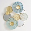 Round Metal Wall Art Decor