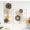 2pcs Metal Wall Art Decoration