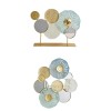 3 Pieces Modern Art Metal Wall Decoration