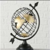 Black & Gold Globe For Decoration