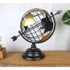 Black & Gold Globe For Decoration