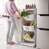 3 layer storage rack kitchen