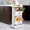 2 layer storage rack kitchen