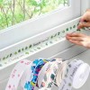 white printed sealing tape