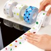 white printed sealing tape