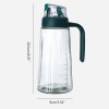 Non-Slip Handle Portable Oil Bottle