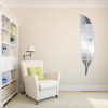 Acrylic leaf mirror for wall decor