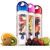 Fruit Infuser Water Bottle plastic