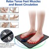 Folding Portable Electric Foot Massager Mat with 6 Modes