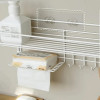 Bathroom Storage Shelf with Hooks and Soap Dish