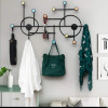 Nordic Style Wall Shelf With Hooks