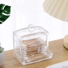 Acrylic Cotton Swabs Storage Box