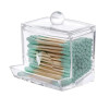 Acrylic Cotton Swabs Storage Box