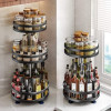 3 layer  360° Rotatable Metal Storage Organizer by MATRIX