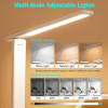 Eye-Caring 3 Colors LED Desk Lamp with Phone Holder- Charge And Plug USB