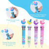Multicolor Ball Pen, 5-in-1 Retractable Ballpoint Pens, 10 colours Roller Ball Multicolor Pens for Office School Supplies Students