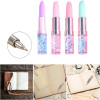 Lipstick Shaped Gel Pen Liquid Sand Pen 0.5MM Small Size Gel Pen Write Smoothly