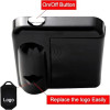 Toyota Wireless Ghost Shadow Welcome Logo LED Light Door Projectors 2 Pcs - Powered by AA Batteries ( Not included)