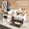 Makeup organizer with Drawers for Vanity,Spacious Cosmetic Display Case,Perfect Storage Solution Your Beauty Essential