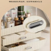 Transparent Drawer-Type Cosmetics Storage Box Jewelry Skincare Products Organizer Tabletop Dust-proof Insect-proof Storage Box