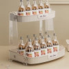 Desktop Double Layer Bathroom Organizer Shelf Cosmetic Storage Rack Waterproof Skincare Lipstick Makeup Perfume Holder