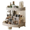 Desktop Double Layer Bathroom Organizer Shelf Cosmetic Storage Rack Waterproof Skincare Lipstick Makeup Perfume Holder