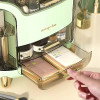 Desktop Cosmetics Storage Box with Lid Makeup Organiser Large Capacity Dust-proof Organizers Lipstick Jewelry Makeup Storage Box
