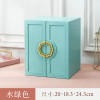 Exquisite Jewelry Storage Box, Large Capacity Organizer for Earrings, Rings, Necklaces, Bracelets, Handmade with Exquisite