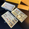 3 Layers Velvet Jewelry Storage Box with 3 Drawers Acrylic Display Necklace Earrings Bracelets Organizer Clear Lid Holder Case