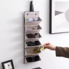 Portable Foldable Glasses Box 4/5 Multi-slot Eyeglass Storage Display Organizer Fashion PU Leather Travel Sunglasses Case