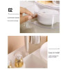 Cosmetic Organizer With Clear Drawer