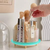 36o Rotating Makeup Brush Organizer With Dustproof Cover