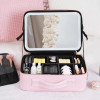 Cosmetic Bag With LED Mirror
