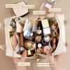 PU Faux Leather Cosmetic Bag
