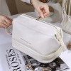 Double Layer Cosmetic Bag With Large Capacity