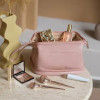 Double Layer Cosmetic Bag With Large Capacity